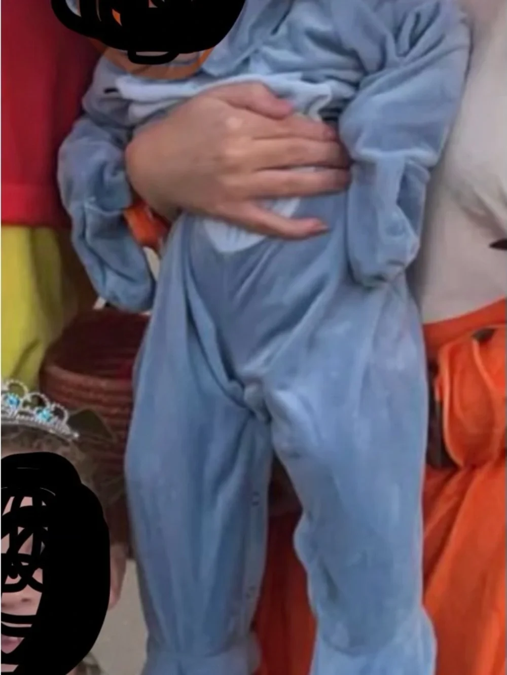 Eeyore-Inspired Baby Onesie